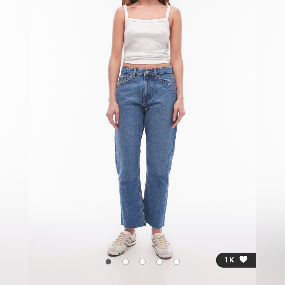 TOPSHOP DAD PETITE JEANS